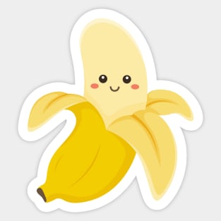 Happy Banana Sticker